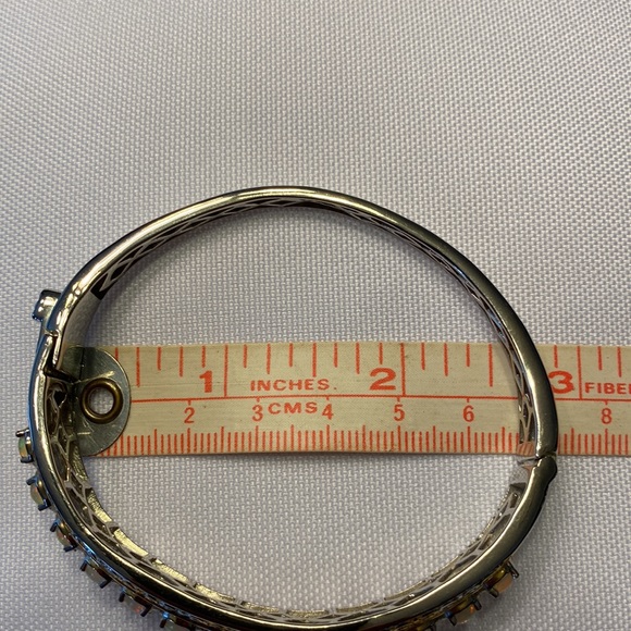 Ethiopian Welo Opal bangle bracelet, 7.25 inches, 25.6 g 925. - Picture 8 of 13